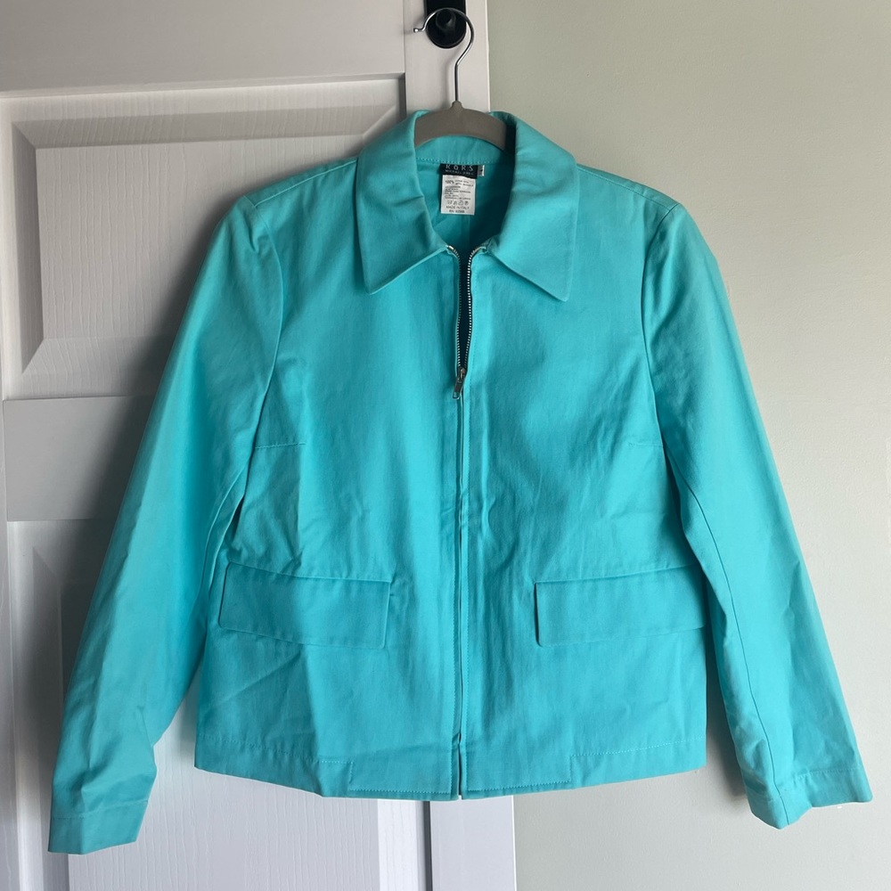 Michael Kors Light Blue Jacket